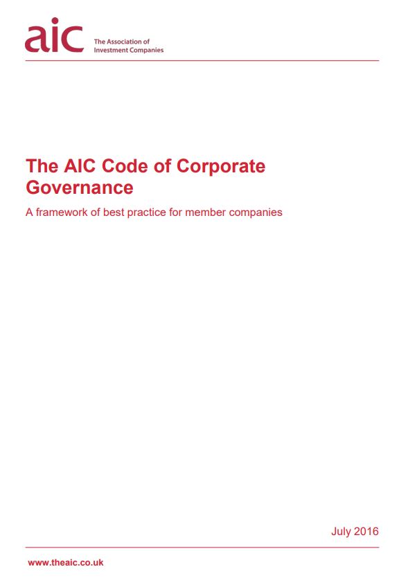 AIC code of corporate governance thumbnail